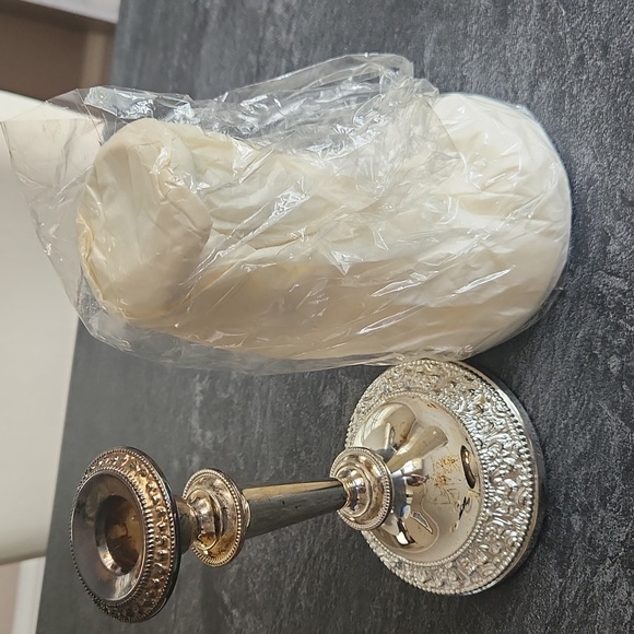 Other - Silver plated candle holders